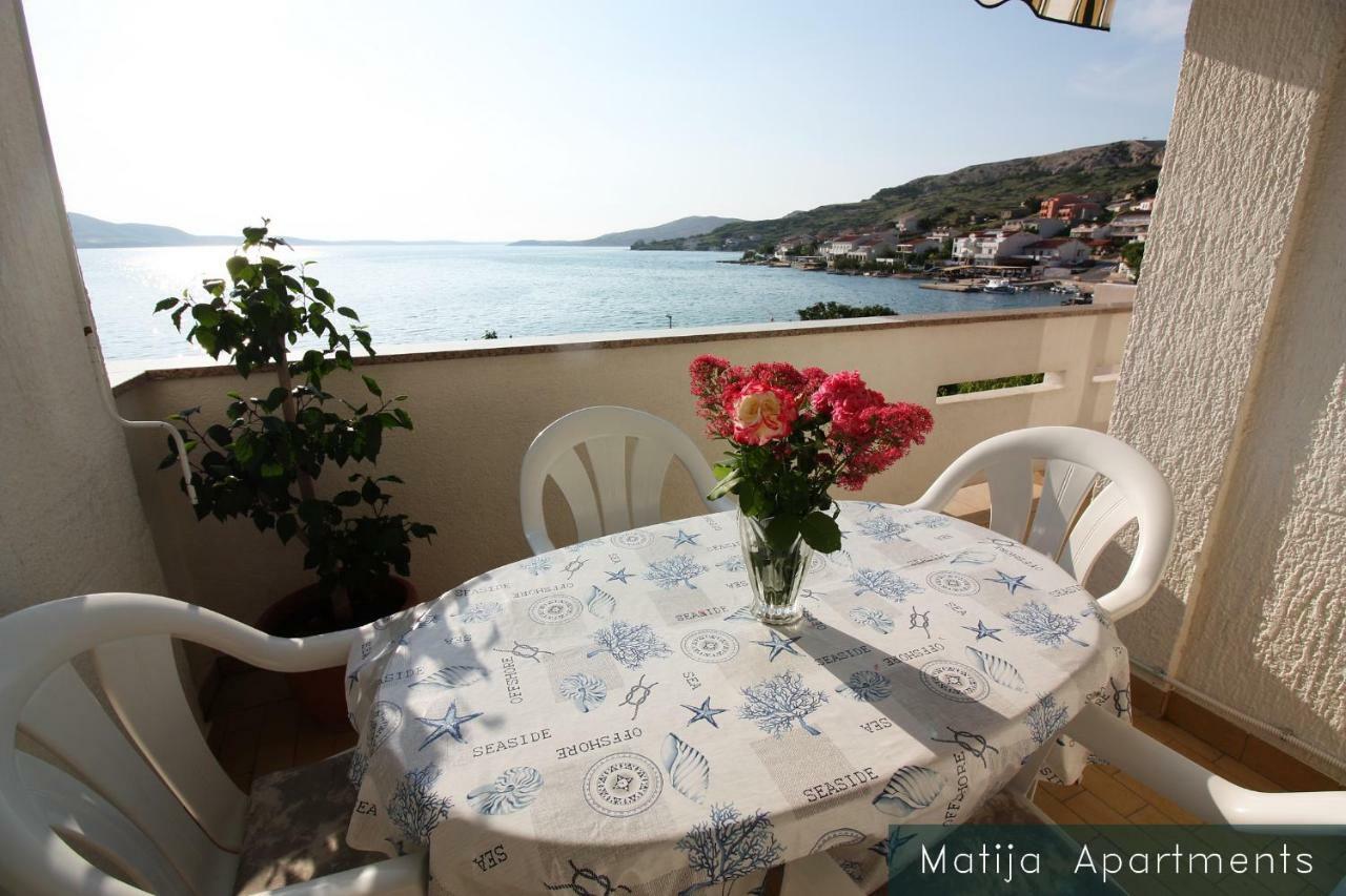 Apartmani Matija Metajna Exteriér fotografie