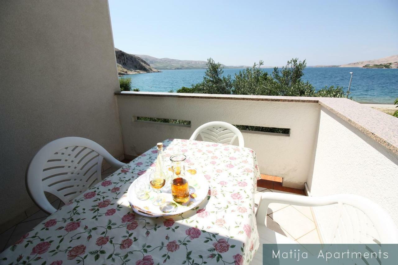 Apartmani Matija Metajna Exteriér fotografie