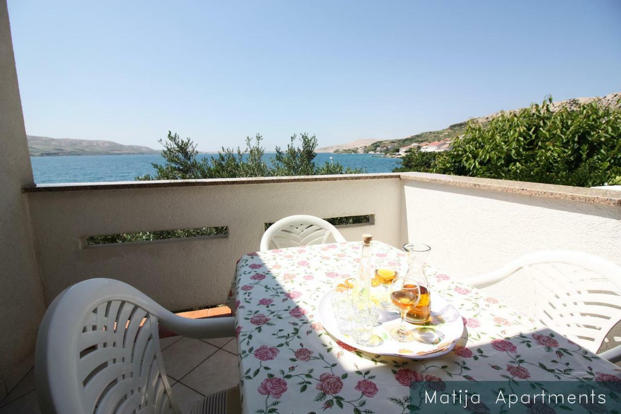Apartmani Matija Metajna Exteriér fotografie